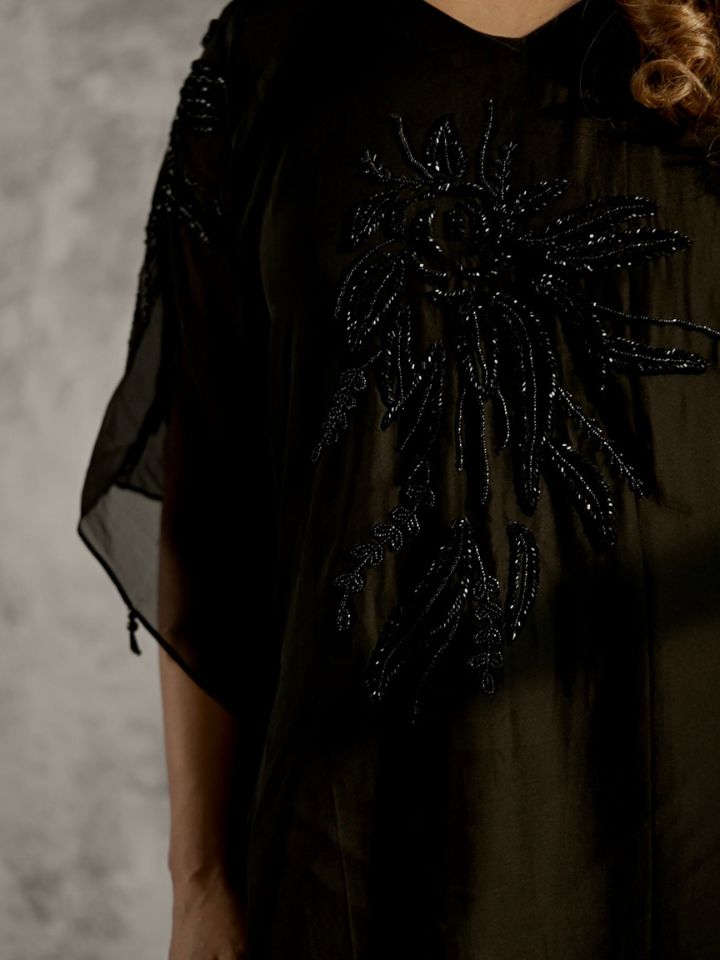 Beaded Kaftan Set