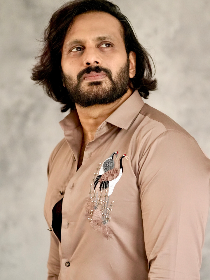 Crane Embellished Shirt